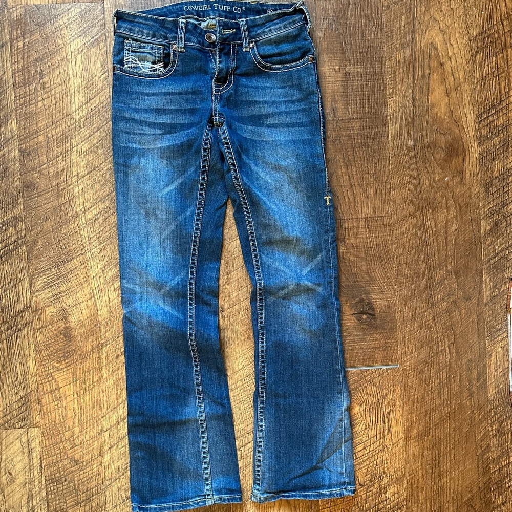 Cowgirl Tuff Bootcut Jeans, 25